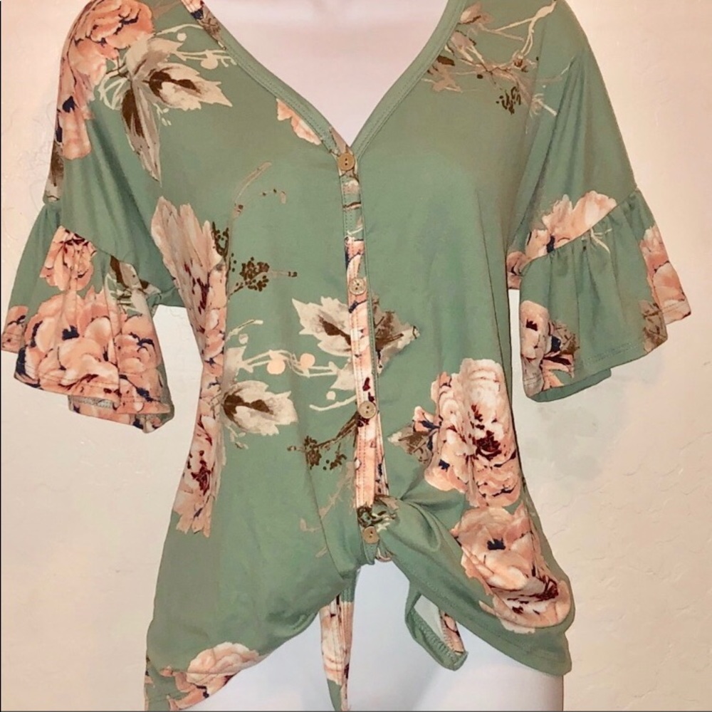 Brianna floral top - Picture 3 of 3